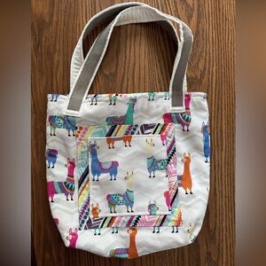 Handmade Llama Tote Bag